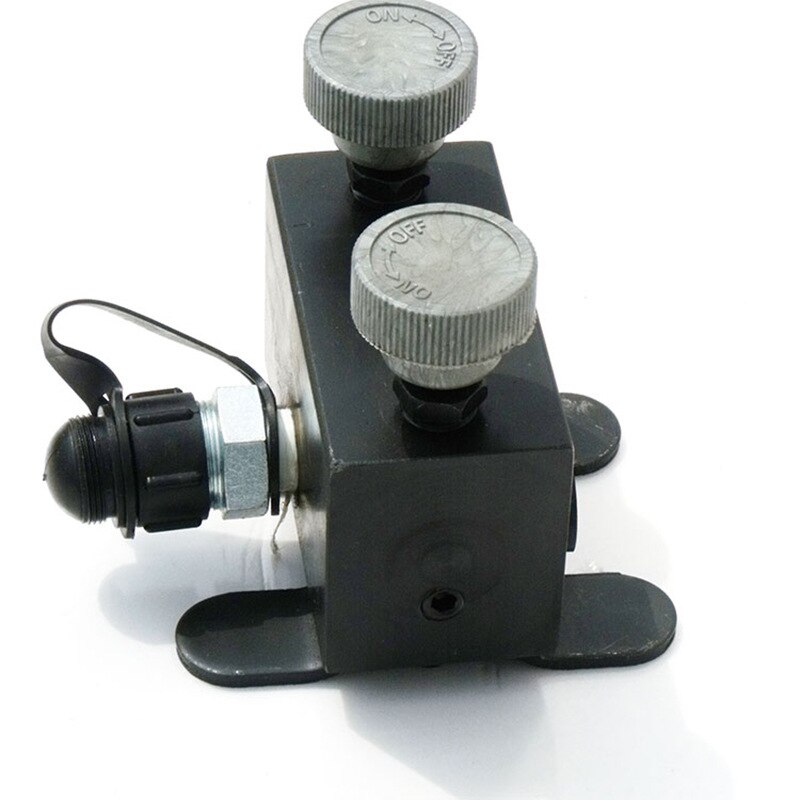 One-to-two Oil Circuit Distributor Electric High Pressure Hydraulic Solenoid Valve Tool Valve Distributor Two-way Equipment CH