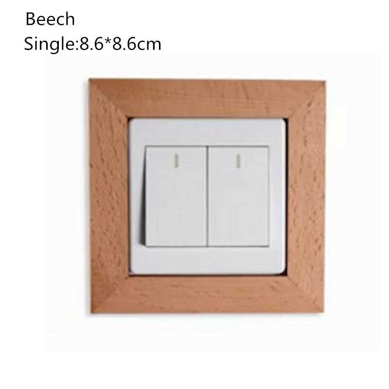 Tre bryter deksel plate klistremerker vegg klistremerker hjem nordisk stil kontakt beskyttende deksel punch-free bryter klistremerke: 02