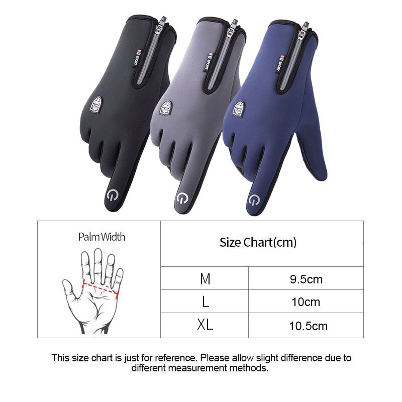 Gants de pêche sur glace chauds d&#39;hiver, revêtement imperméable, coupe-vent, respirants, doigts complets, antidérapants, pour la pêche en plein air, à la carpe,