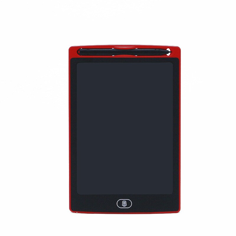 8.5 inch LCD drawing tablet Digital Drawing Tablet Handwriting Pads Portable: red