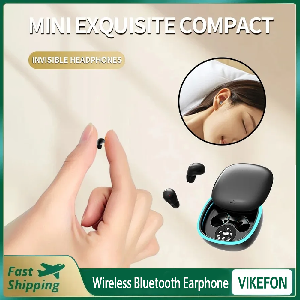 Neue Mini13-N Ultra Kleine Mini Unsichtbare Drahtlose Bluetooth Kopfhörer in Ohr Schlaf Ohrhörer Lärm die Ermäßigung Spiel Anruf Kopfhörer