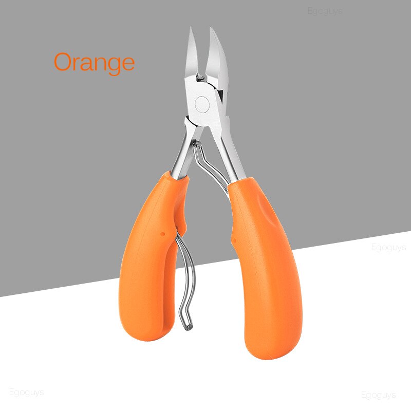 Tijeras de acero inoxidable para cutículas de uñas, cortaúñas para manicura, removedor de piel muerta, cortador de pinzas para pedicura, alicates de pico de águila: 6
