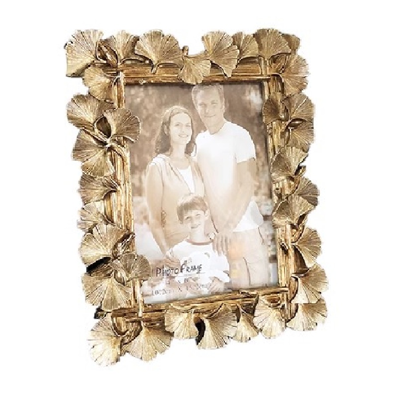 Ginkgo Leaf Resin Picture Frame, Graduation Photo Frame
