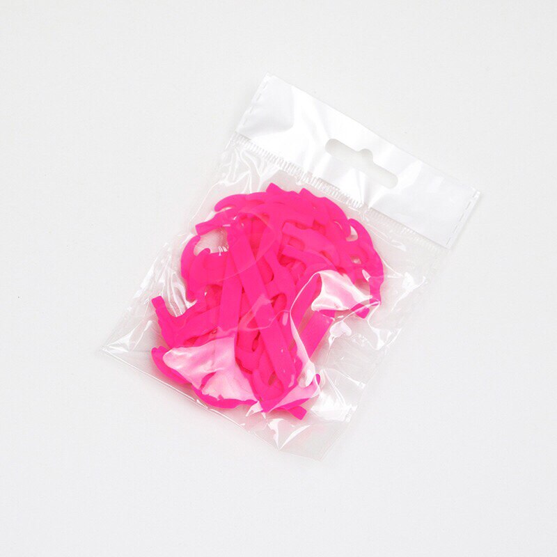 Lacets élastiques en Silicone pour baskets, sans attaches, faciles à mettre et à enlever, pour paresseux, unisexe, 12 pièces/1 ensemble: Rose red