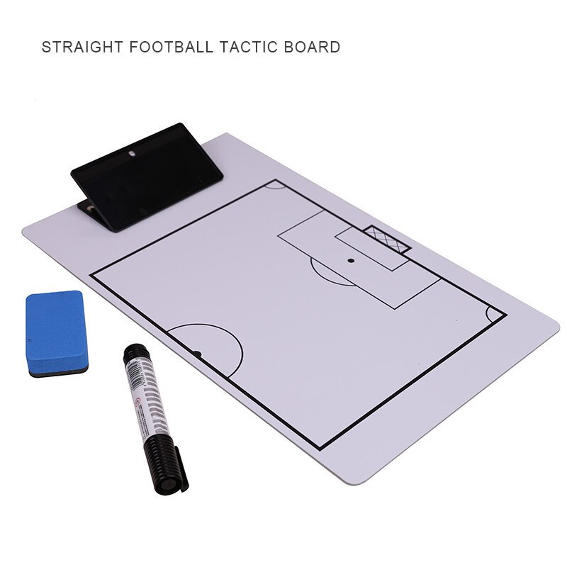 Football Training Board Double-Sided PVC Soccer Coaching Board Dry Erase Clipboard Football Supplies Coaches Clipboard