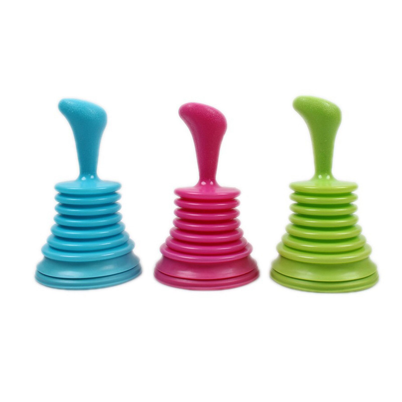 Kitchen Sink and Drain Plunger Hand Held Household Cleaner