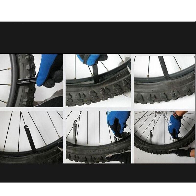 1 ud., herramienta de reparación de neumáticos de bicicleta, bicicleta de montaña, neumático, cuchara, cambio de tubo, palancas, herramientas portátiles para bicicleta, accesorios de ciclismo