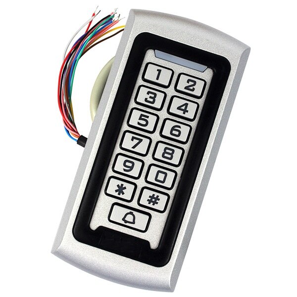 Waterproof IP68 Standalone RFID CARD WG ACCESS CONTROL KEYPAD Unit Security System with password for House Office Government