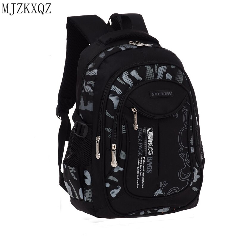 Mjzkxqz Waterproof Children School Bags Backpacks For Teenagers Boys Kids Primary School Sac Plecak Dla Dzieci Mochila