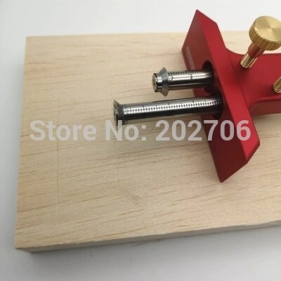 European double-headed scribe blade wooden scribe-line carpenter woodworking crossed-out tools