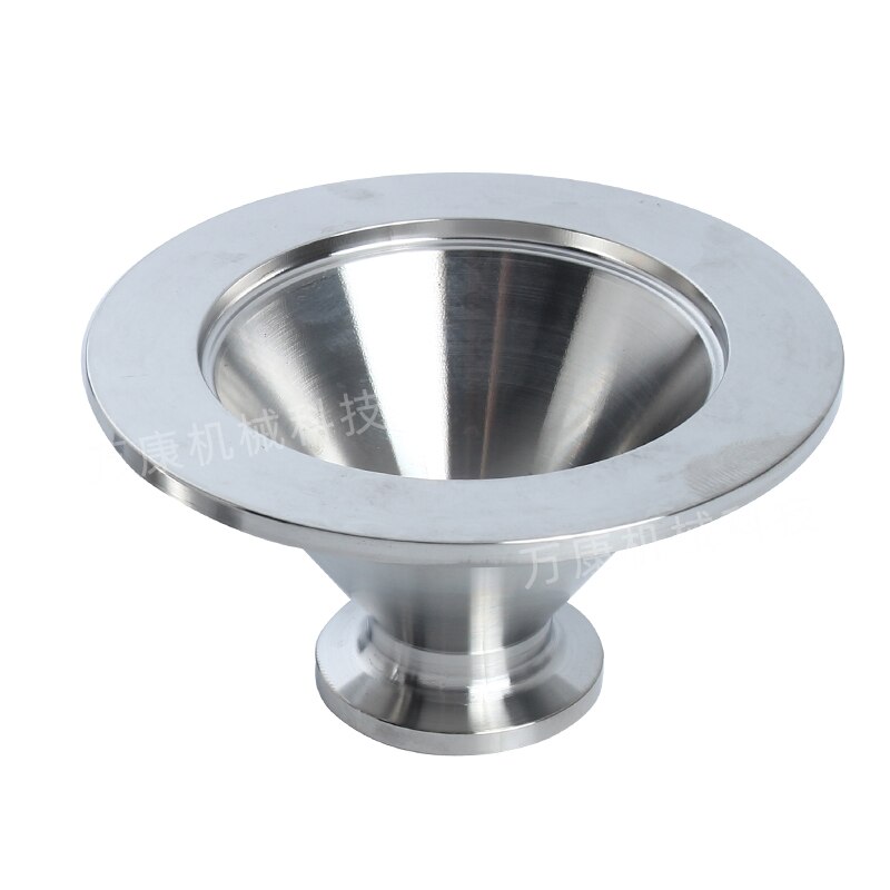 KF Vacuum 304 Stainless Steel Size Head Flange Chuck Adapter Quick Assembly Reducer Joint KF16 25 40 50