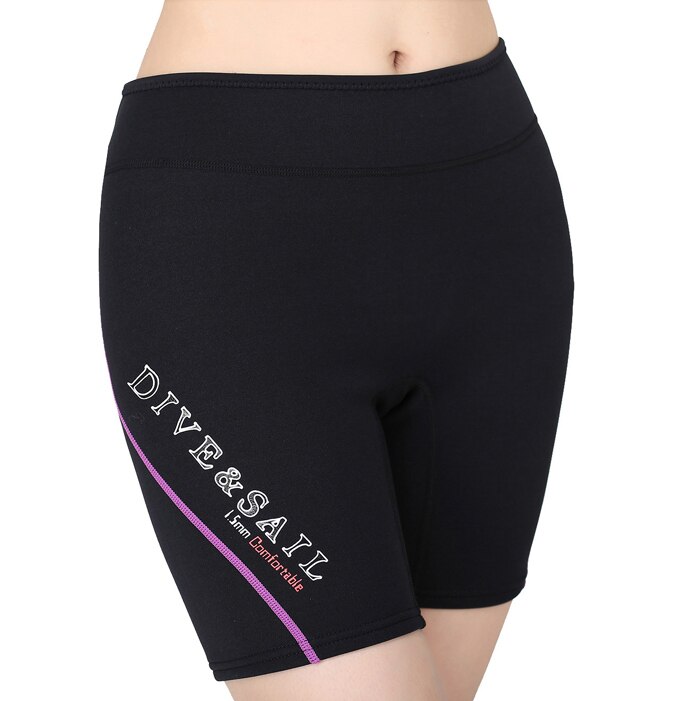 Neopreno de 1,5mm traje pantalones cortos para hombre o mujer natación de invierno paleta vela surf