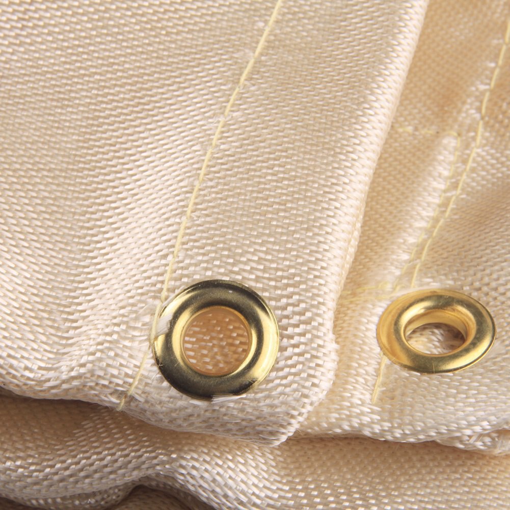 Outdoor Barbecue Fire Deken Glasvezel Isolatie Mat Outdoor Camping Fire Doek Hoge Temperatuur Anti-Brandwonden Vlamvertragende