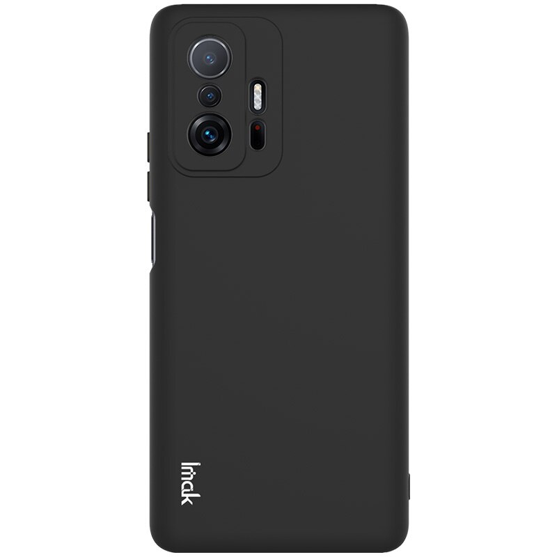 Imak Voor Xiaomi Mi 11T Case UC-2 Frosting Flexibele Dunne En Licht Zachte Tpu Cover Case Voor Xiaomi 11T Mi11T Pro: for Mi 11T Pro / Black