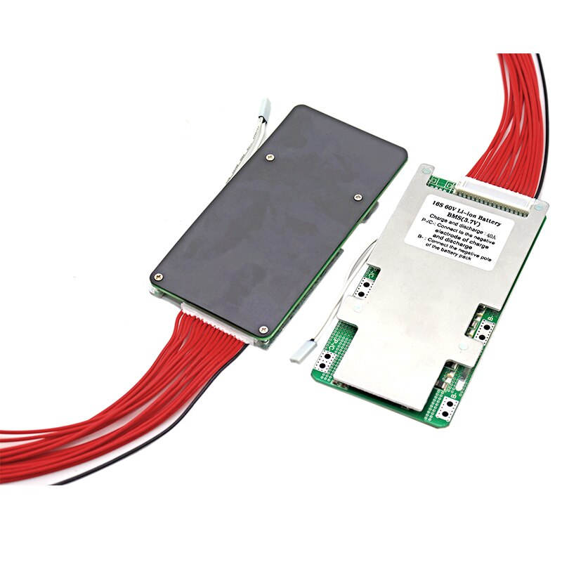 16s 60v 40a litium polymer batteri bms 3.7v samme havn pcm 60v 20ah 30ah 40ah 60ah li-ion batteripakke balansebeskyttelseskort