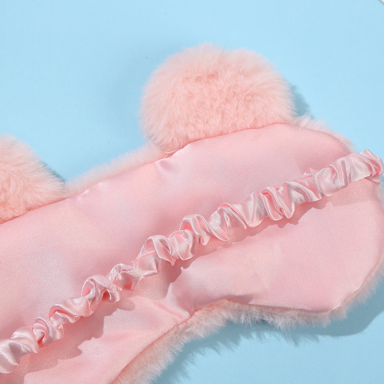 Plush Sleep Mask Cute Koala Rabbit Blindfold Eye Band Aid Cover Night Dream Mask Cotton Bandage Sleeing Relax