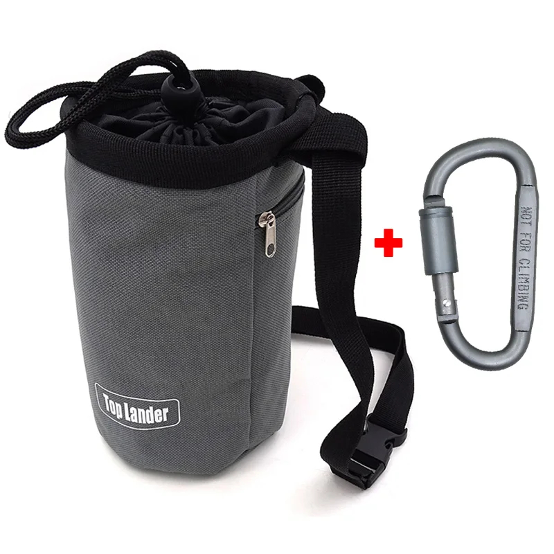 Magnesia Sack Klettern Kreidetasche, wasserdichte Tasche für Gewichtheben, draussen, Bouldern, Magnesia-Beutel, Kletterausrügestochen: Blau
