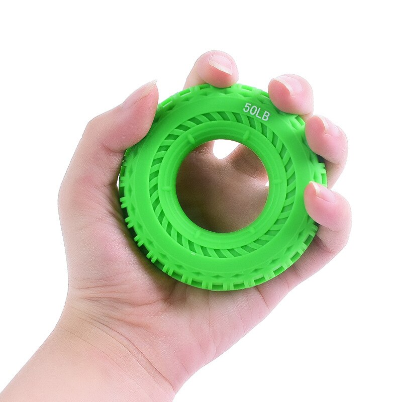 Silicone Portable Hand Grip Gripping Ring Carpal Expander Finger Trainer Grip Strength Rehabilitation Pow Stress Ring Ball