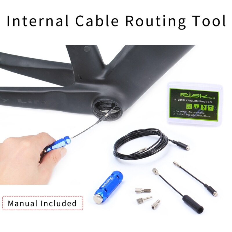 Cycling Bike Internal Cable Routing Tool Guide Install Inner Kit for Bicycle Frame Shift Hydraulic Wire Shifter