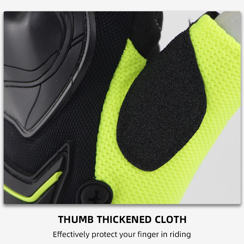 Sommer handsker mænd seje motorcykel halvfinger handsker til motocross racing motorcykel guantes moto off road cykel ridning handske