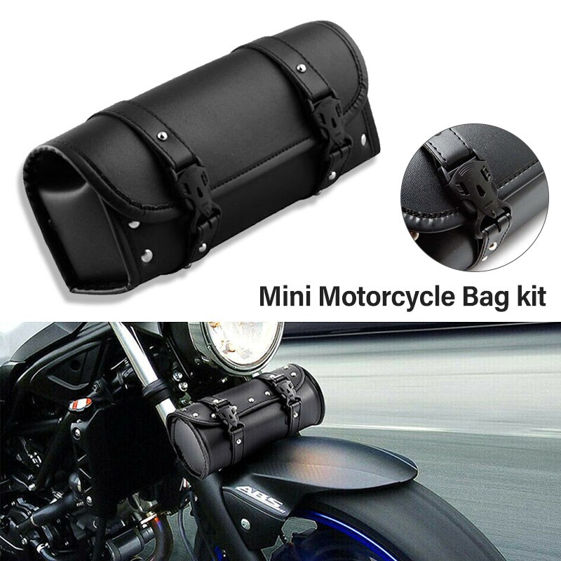 Motorcycle Waterproof Bag Motorcycle Saddle Bags Pu Leather Motorbike Side Tool Bag Out Door Luggage for Sportster XL 883 1200