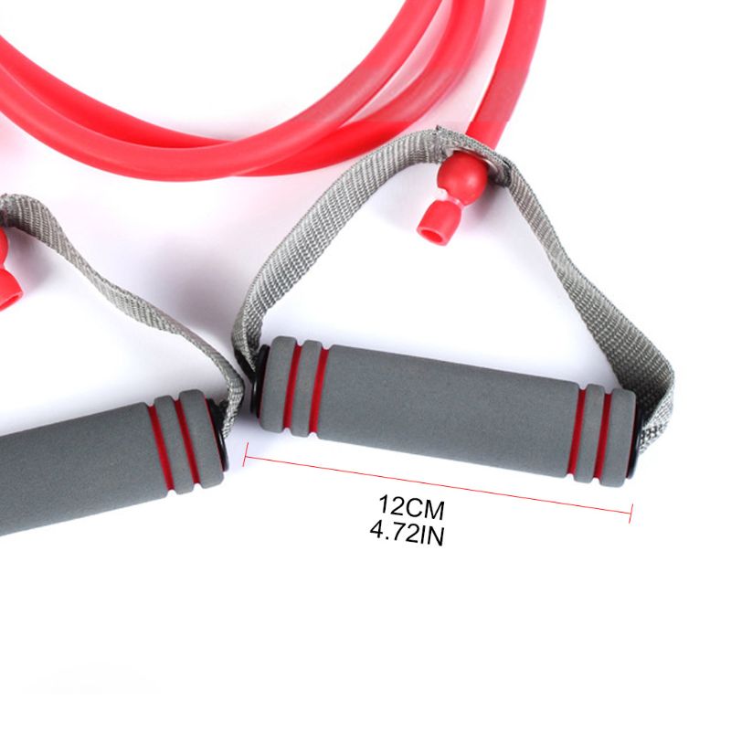 Multifunction Resistance Band Chest Expander Home Yoga Rally Band Exercise with Carrying Strap Arm Sports Fitness