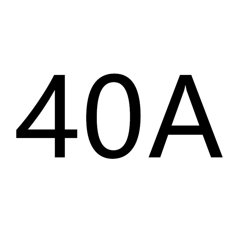 5 Pcs PEC JT Auto Fuse Box 20A 25A 30A 40A 50A 60A Automotive Rectangle Fuses For Ford Buick Mazda Suzuki Chevrolet BYD: Ivory