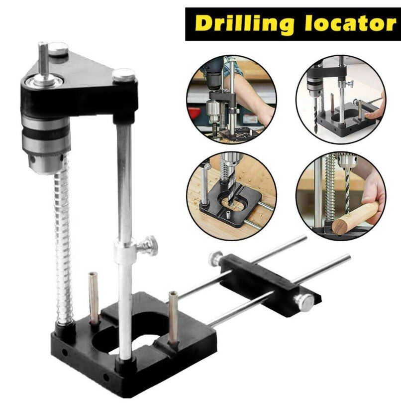 Houtbewerking Boor Locator Timmerwerk Locator Houder Houtbewerking Machines Hout Nauwkeurige Bench Boren Houtbewerking Gereedschap
