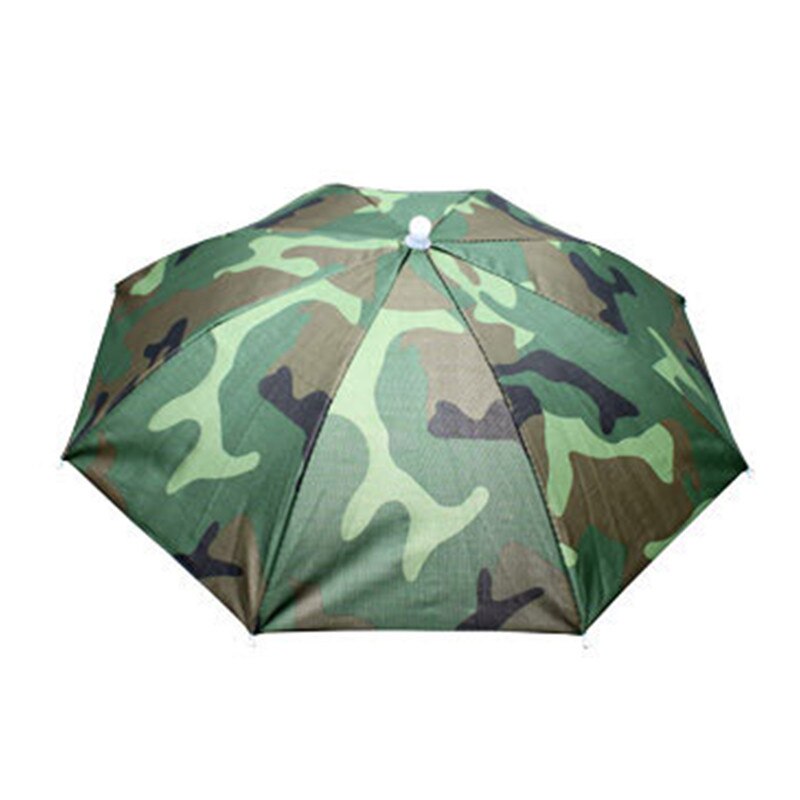 Umberella Hat Colorful Hat Umbrella D 55cm Camouflage Outdoor Woking Hat Umbrellas Portable Hats: 2
