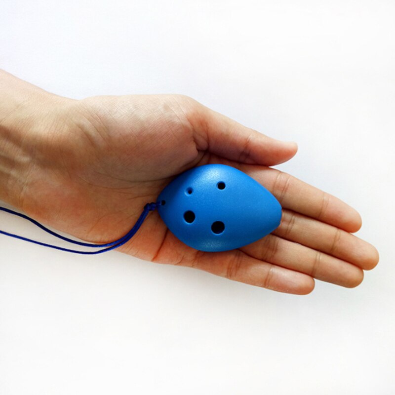 Ocarina tilbehør 6 hull ocarina sopran c key abs plast håndlagde musikkinstrumenter