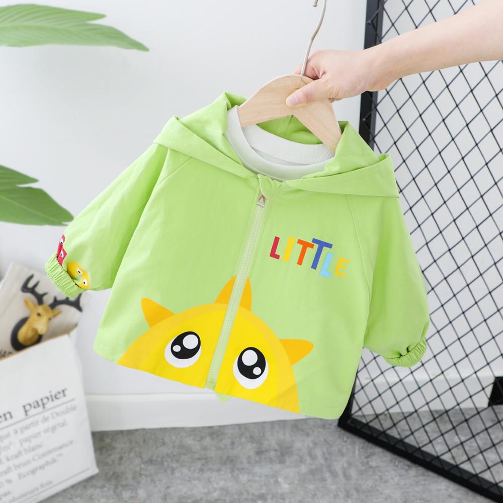 Automne bébé garçons à manches longues dessin animé à capuche vestes à glissière Cardigans enfants enfants manteaux infantile filles vêtements d'extérieur décontractés casaco