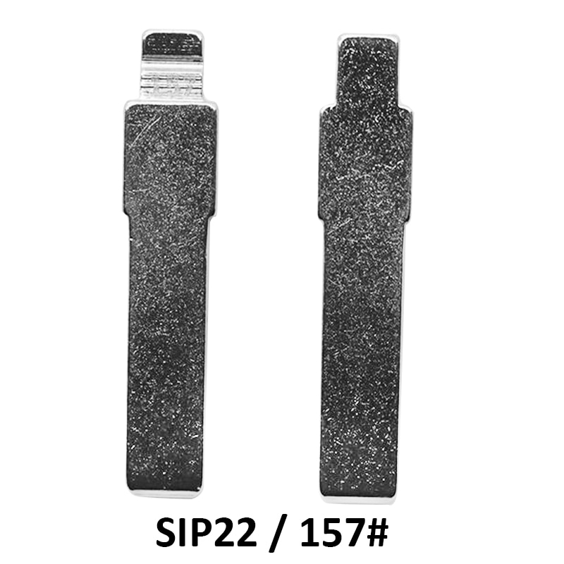 SIP22 157 # Ongesneden Flip Autosleutel Blade Voor Vvdi Xhorse Remote Key Blade Universele Auto Key Blanks