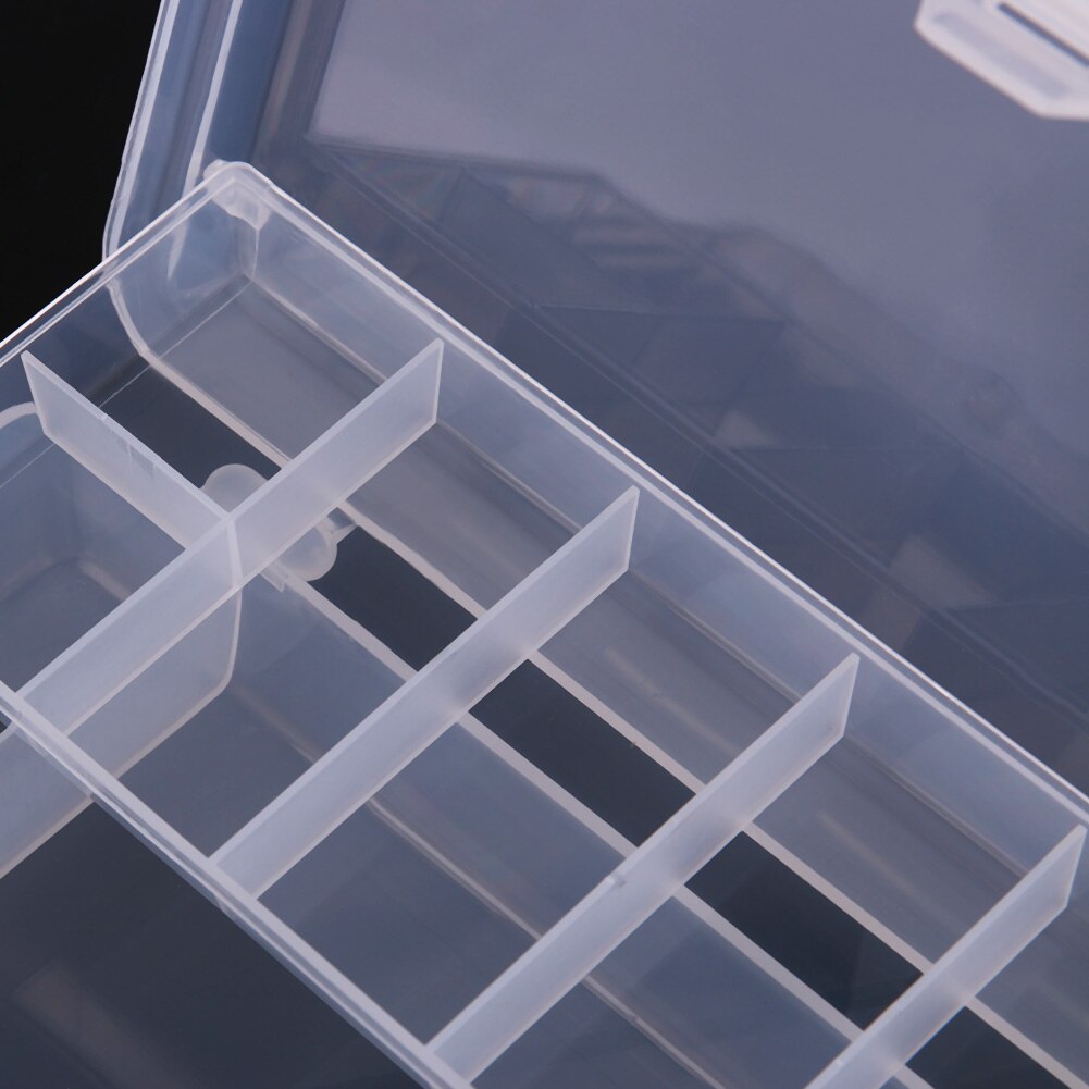 Double Layer PVC Fishing Box 210 X 120 X 45mm Bait Storage Case Fishing Lure Box Fishing Tackle Tool for Carp Fishing