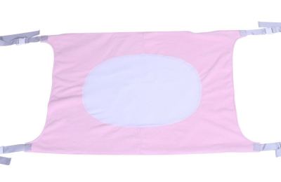 130cm*80cm avtagbara babyhängmatta babyleksaker inomhus babyvagga babygunga babysovhängmatta för liten baby: Rosa