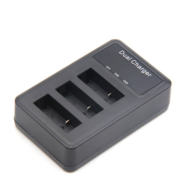 LCD 3 Port USB Charger voor SJCAM SJ4000 Batterij en SJ4000 SJ5000 SJ6000 SJ7000 SJ8000 SJ9000 SJ M10 Action Camera