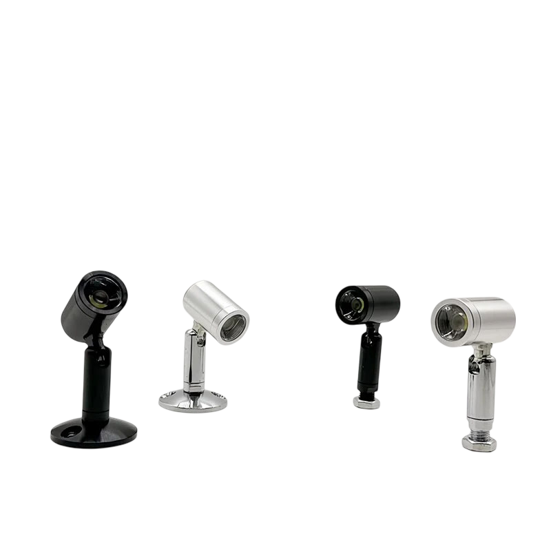 Mini led-display spotlight  dc 5v 12v . lavspenningsdisplaylys 2 stk 3w diy-lampe for utstyr