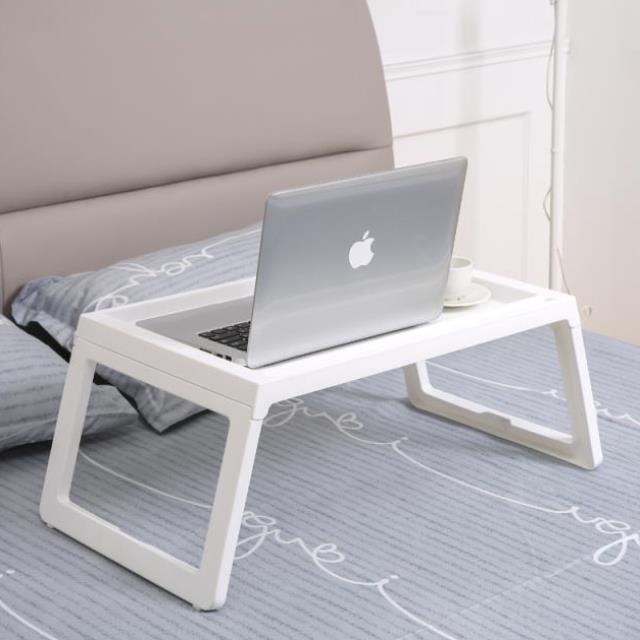 Dormitory Folding Computer Table Plastic Portable Writing Table Student Dormitory Laptop Table Bed