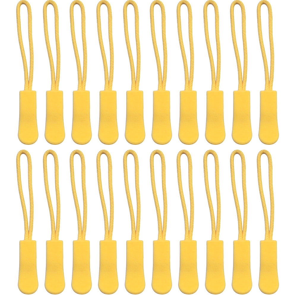 20 PCS Color Zipper Pull Puller End Fit Rope Tag Clothing Zip Fixer Broken Buckle Zip Cord Tab Clothes Suitcase Backpacks Etc...: Multi-Colored