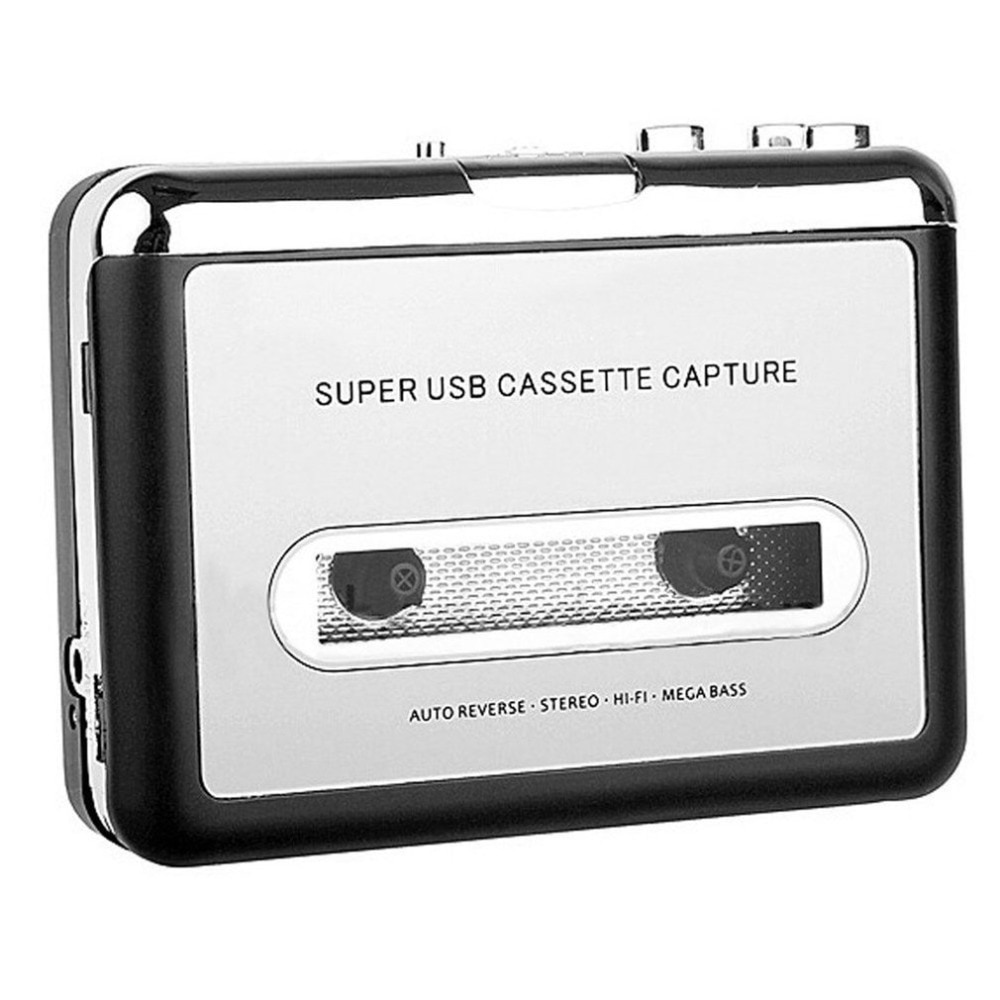 LESHP Tape Cassette Converteren Naar MP3 Speler Converter Naar USB Audio Captuer Walkman Muziekspeler + CD + USB kabel + oortelefoon