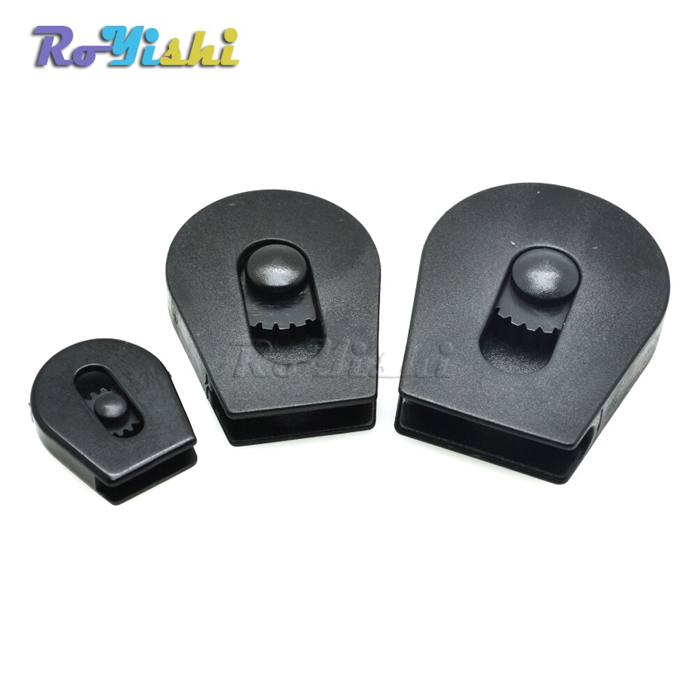 Cord Lock Ends Stopper Drawstring Sliding Plastic Wheel Pull-Strings Stopper For Shoe Cloth Bag