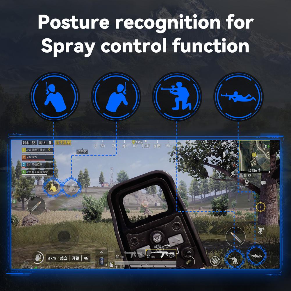 Mobile Game Converter Keyboard Mouse Set / Single Converter Bluetooth-compatible 5.0 Adapter Converter