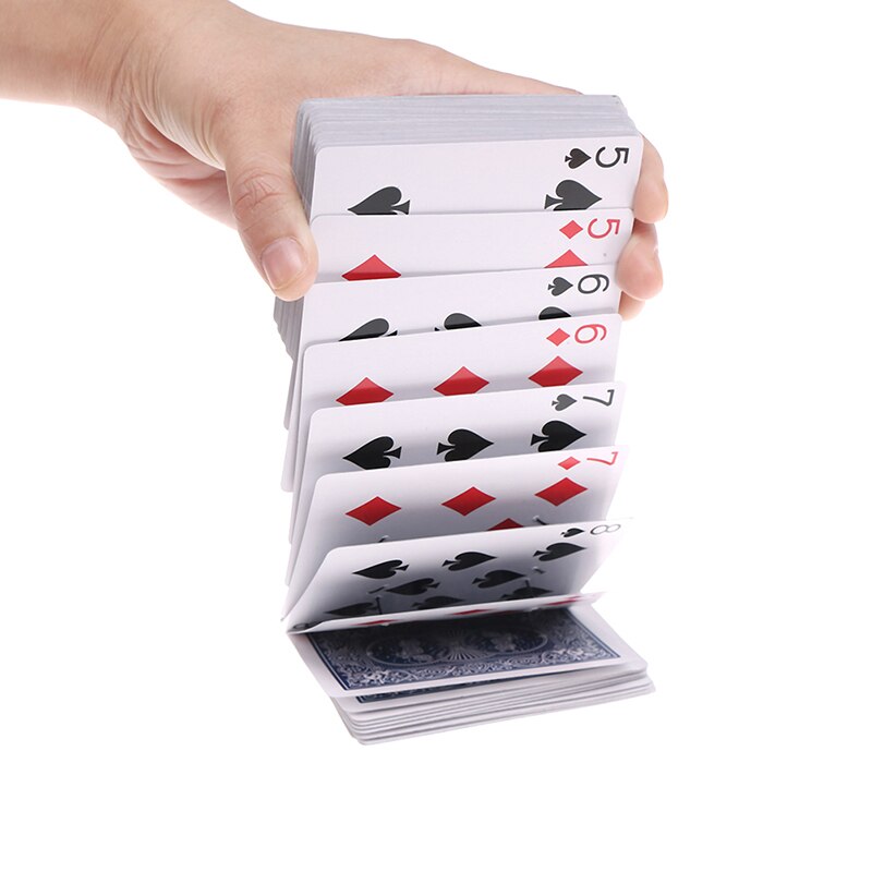 1 Set Magic elektrische dek van kaarten goochelaar prank trick close up stage poker prop rood 6.2cm x 8.7cm x 1.5cm