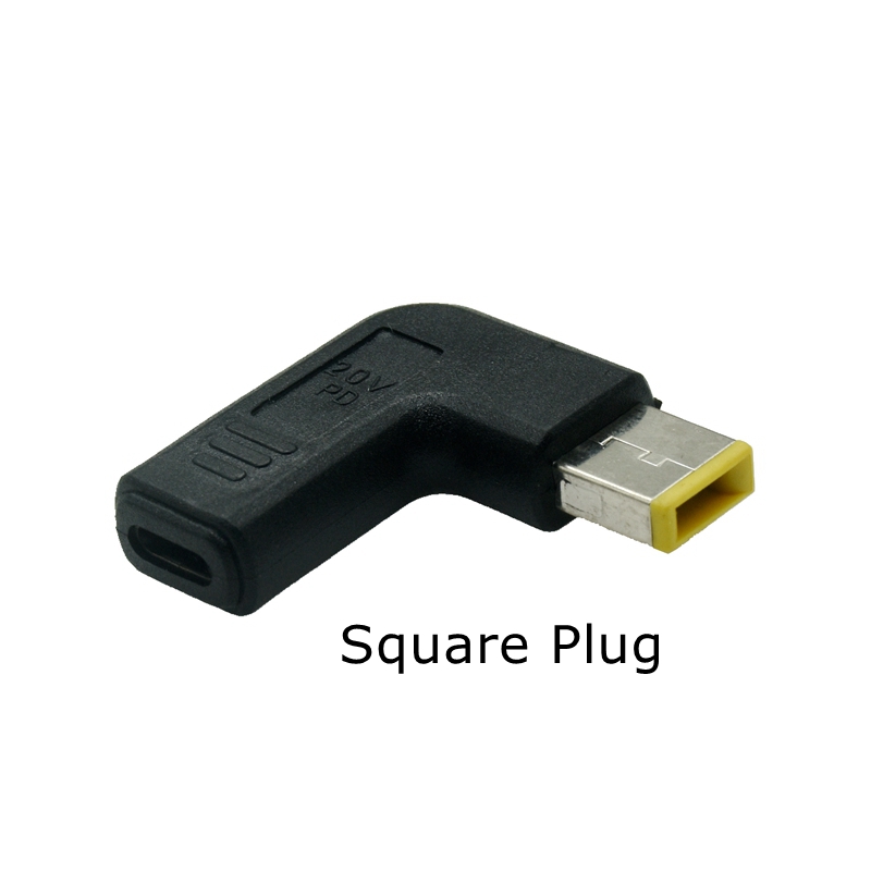 Pd Spoof Adapter Plug Converter Usb Type C Vrouw Naar 7.4X5.0Mm 4.5X3.0Mm 5.5X2.5Mm Mannelijke Laptop Dc Uitgang Jack Connector: Paars