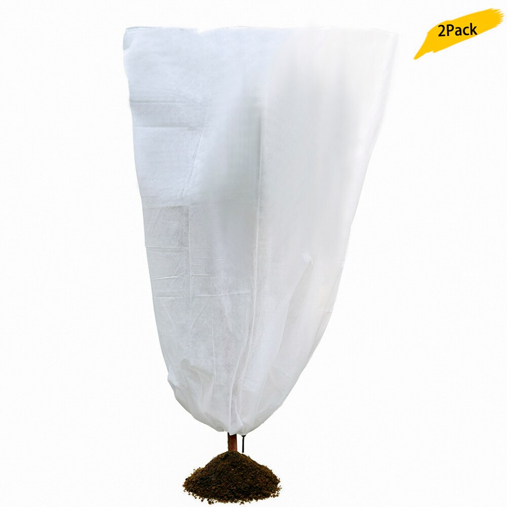 2 stücke Anlage Warme Abdeckung Baum Decke Jacke Einfrieren Frost Schutz einstellen Jacke fallen Tuch für Topfpflanzen Obst Bäume