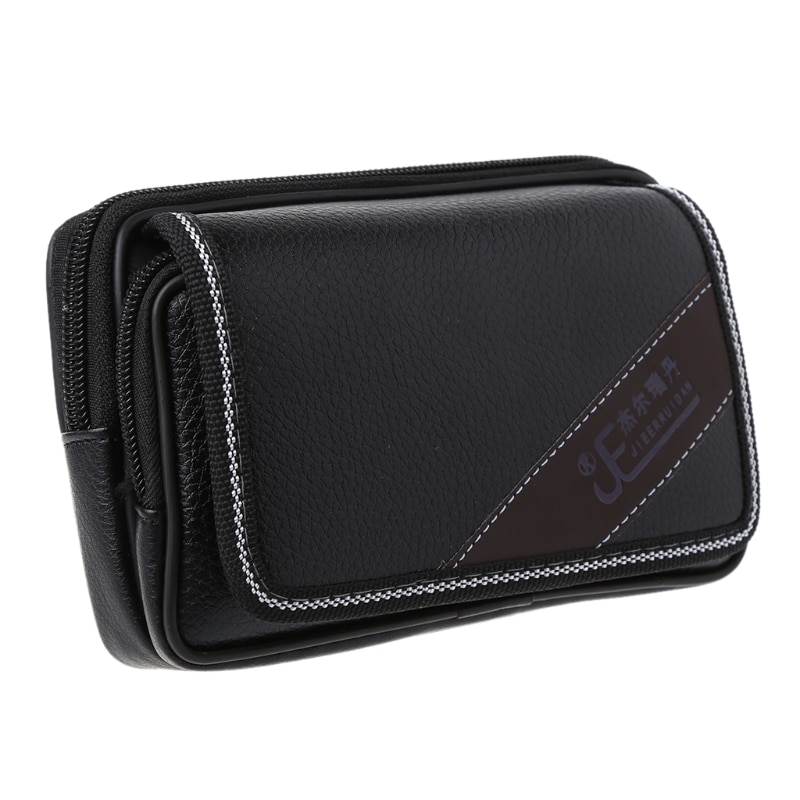 Universele Heuptas Pouch Riem Kaarthouder Pocket Mannen Portemonnee Telefoon Case Cover