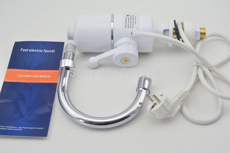 Kitchen Instant tankless Water Heater Electric Water Faucet Instantaneous Heater And Cold Dual-Use 2000w 3000w