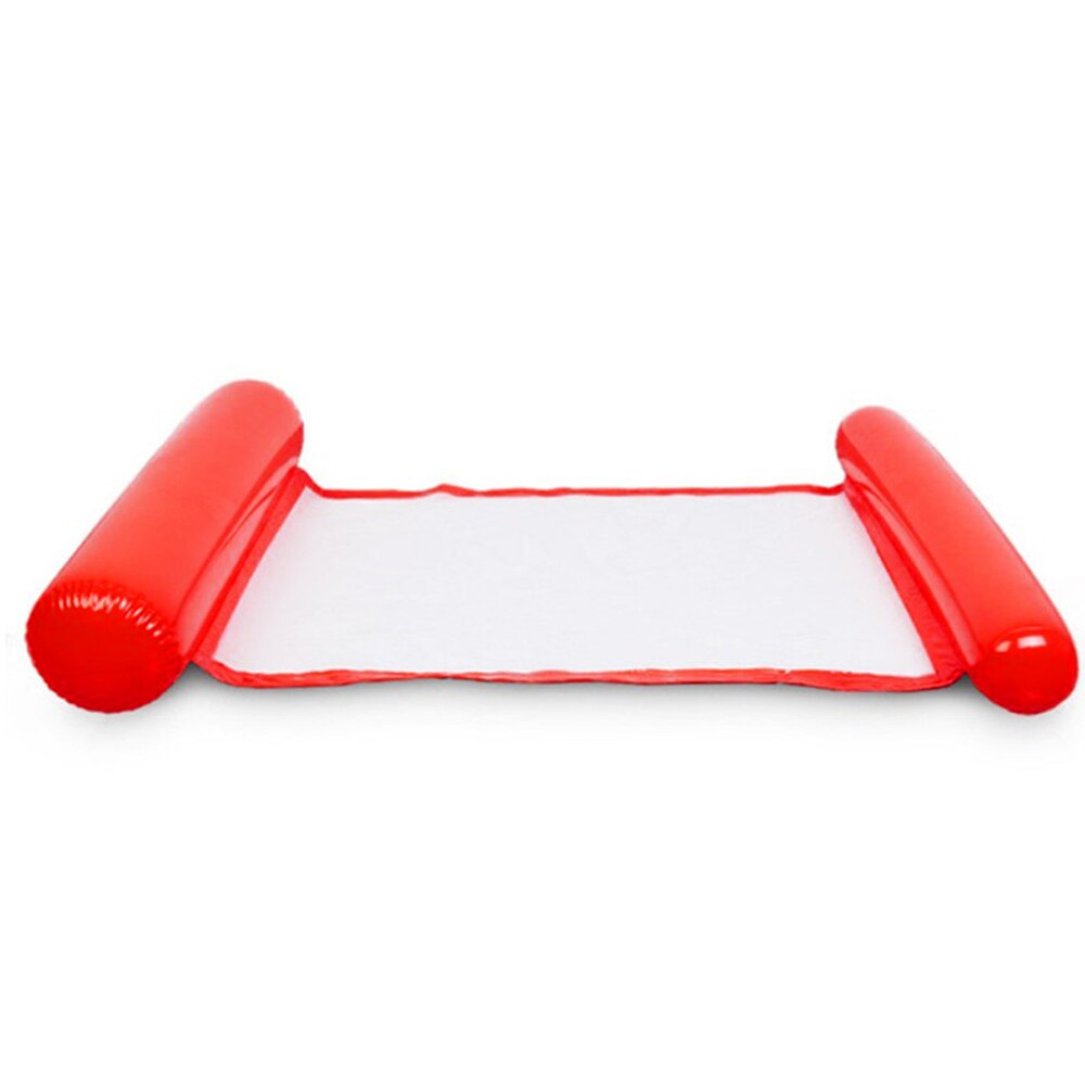 Adult inflatable floating pool floating swimming ring lazy water lounge chair floating bed swimming ring: red 