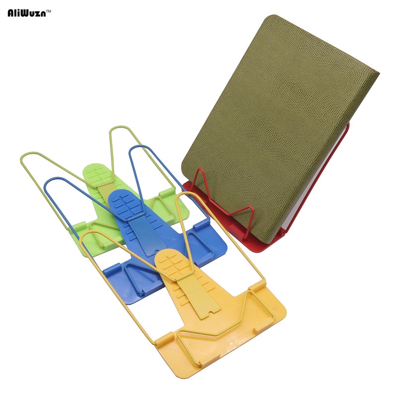 1 Pcs Top Adjustable Portable Document Book Stand Holder Reading Rrame Desk Holder Tilt Bookstand