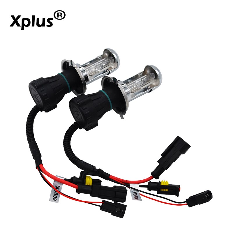 Xplus H4 HID Bi-Xenon Bulb 6000k 8000k H4h/l 12V 35W55W H4 Replacement Headlight Lamp 3000k 4300K 5000K 12000k for car headlight