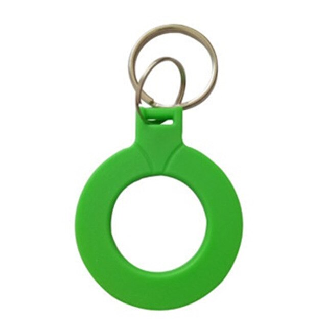 125KHz EM4100 TK4100 ID Token 5 Colors Circular Keyfob Key Fob RFID Band Read Only Access Control Card Fast: green